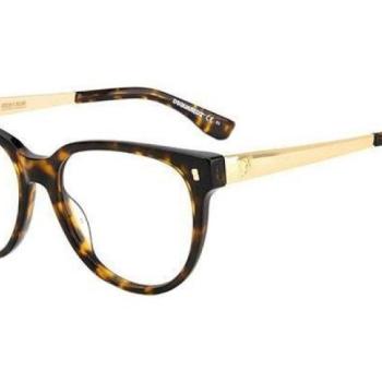 Dsquared2 D20042 086 ONE SIZE (53) Havana Férfi Dioptriás szemüvegek kép