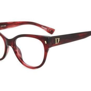 Dsquared2 D20069 573 ONE SIZE (52) Vörös Férfi Dioptriás szemüvegek kép