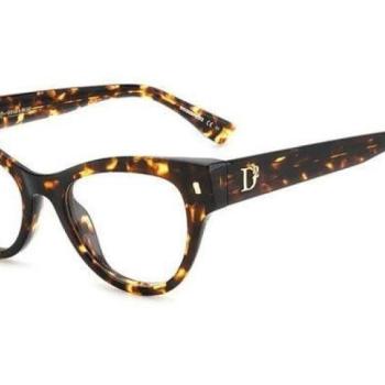 Dsquared2 D20070 581 ONE SIZE (49) Havana Férfi Dioptriás szemüvegek kép