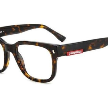 Dsquared2 D20074 086 ONE SIZE (52) Havana Női Dioptriás szemüvegek kép