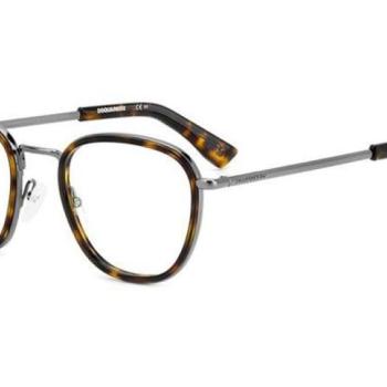 Dsquared2 D20076 086 ONE SIZE (49) Havana Női Dioptriás szemüvegek kép