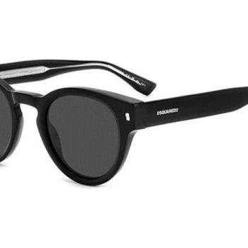 Dsquared2 D20077/S 807/IR ONE SIZE (48) Fekete Női Napszemüvegek kép