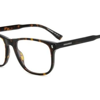 Dsquared2 D20079 086 ONE SIZE (54) Havana Női Dioptriás szemüvegek kép