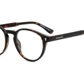 Dsquared2 D20080 086 ONE SIZE (49) Havana Női Dioptriás szemüvegek kép