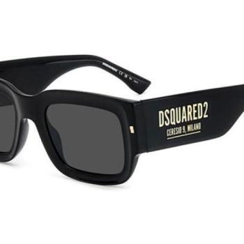 Dsquared2 D20089/S 2M2/IR ONE SIZE (52) Fekete Női Napszemüvegek kép