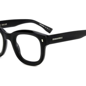 Dsquared2 D20091 2M2 ONE SIZE (48) Fekete Női Dioptriás szemüvegek kép