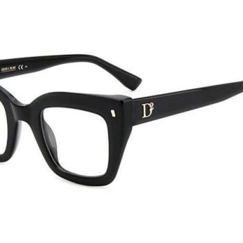 Dsquared2 D20099 807 ONE SIZE (47) Fekete Férfi Dioptriás szemüvegek kép