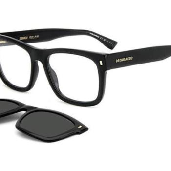 Dsquared2 D20100/CS 807/M9 ONE SIZE (55) Fekete Női Dioptriás szemüvegek kép