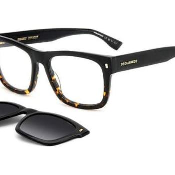 Dsquared2 D20100/CS WR7/WJ ONE SIZE (55) Havana Női Dioptriás szemüvegek kép