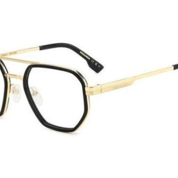 Dsquared2 D20111 807 ONE SIZE (52) Fekete Női Dioptriás szemüvegek kép