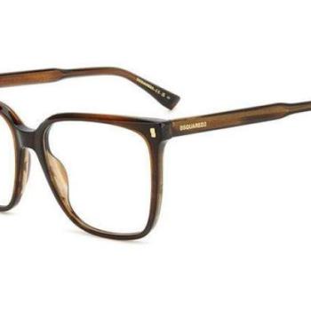 Dsquared2 D20115 GMV ONE SIZE (57) Barna Férfi Dioptriás szemüvegek kép