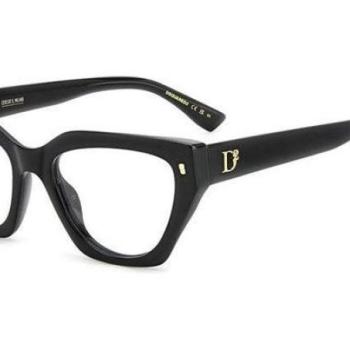 Dsquared2 D20117 807 ONE SIZE (53) Fekete Férfi Dioptriás szemüvegek kép