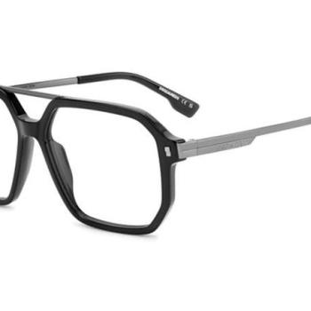Dsquared2 D20123 ANS ONE SIZE (56) Fekete Női Dioptriás szemüvegek kép