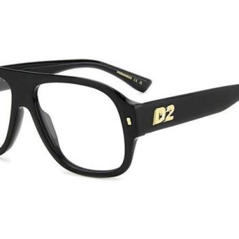 Dsquared2 D20125 807 ONE SIZE (56) Fekete Női Dioptriás szemüvegek kép