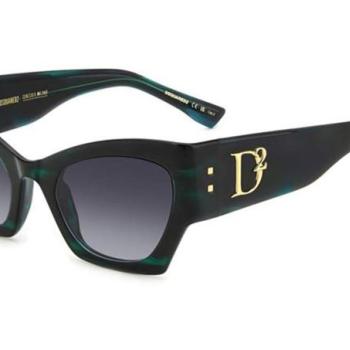Dsquared2 D20132/S 6AK/9O ONE SIZE (55) Zöld Férfi Napszemüvegek kép