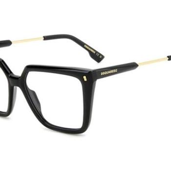 Dsquared2 D20136 807 ONE SIZE (54) Fekete Férfi Dioptriás szemüvegek kép