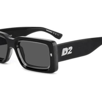 Dsquared2 D20142/S 08A/IR ONE SIZE (52) Fekete Női Napszemüvegek kép
