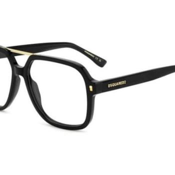 Dsquared2 D20145 807 ONE SIZE (57) Fekete Női Dioptriás szemüvegek kép