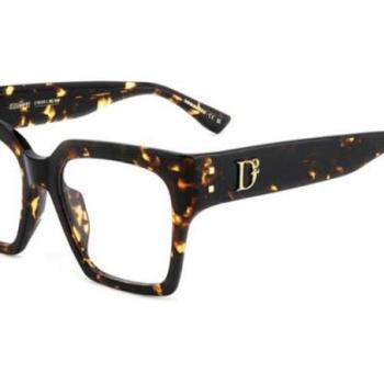 Dsquared2 D20151/G 086 ONE SIZE (55) Havana Férfi Dioptriás szemüvegek kép