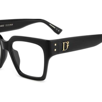 Dsquared2 D20151/G 807 ONE SIZE (55) Fekete Férfi Dioptriás szemüvegek kép