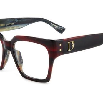 Dsquared2 D20151/G K4G ONE SIZE (55) Vörös Férfi Dioptriás szemüvegek kép