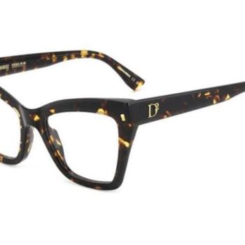 Dsquared2 D20152 086 ONE SIZE (54) Havana Férfi Dioptriás szemüvegek kép