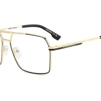 Dsquared2 D20157 0NZ ONE SIZE (60) Fekete Női Dioptriás szemüvegek kép