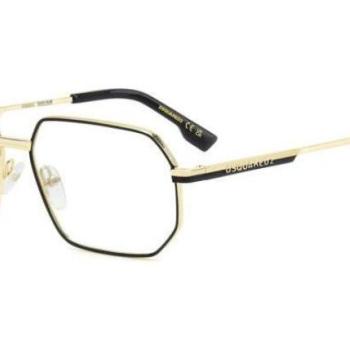Dsquared2 D20158 0NZ ONE SIZE (56) Fekete Női Dioptriás szemüvegek kép