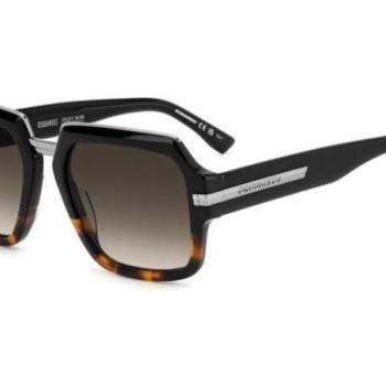 Dsquared2 D20159/S WR7/HA ONE SIZE (55) Fekete Női Napszemüvegek kép