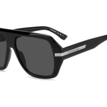 Dsquared2 D20160/S 807/IR ONE SIZE (59) Fekete Női Napszemüvegek kép