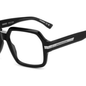 Dsquared2 D20162 284 ONE SIZE (56) Fekete Női Dioptriás szemüvegek kép