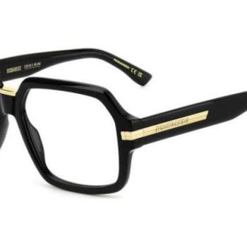Dsquared2 D20162 807 ONE SIZE (56) Fekete Női Dioptriás szemüvegek kép