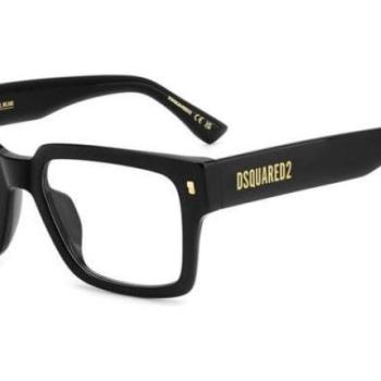 Dsquared2 D20167/G 807 ONE SIZE (54) Fekete Női Dioptriás szemüvegek kép
