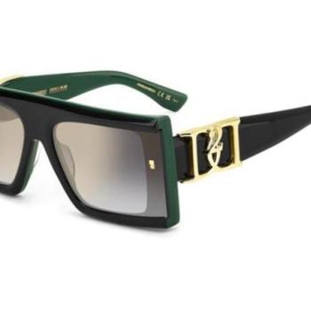 Dsquared2 D20169/S 1ED/FQ ONE SIZE (64) Zöld Férfi Napszemüvegek kép