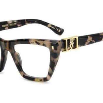 Dsquared2 D20172 086 ONE SIZE (53) Havana Férfi Dioptriás szemüvegek kép