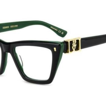 Dsquared2 D20172 1ED ONE SIZE (53) Zöld Férfi Dioptriás szemüvegek kép