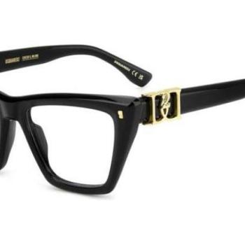 Dsquared2 D20172 807 ONE SIZE (53) Fekete Férfi Dioptriás szemüvegek kép