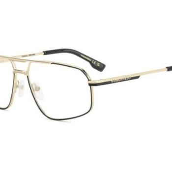 Dsquared2 D20176 I46 ONE SIZE (59) Fekete Női Dioptriás szemüvegek kép