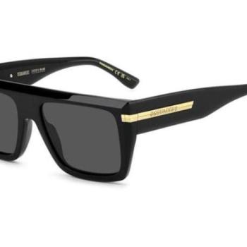 Dsquared2 D20177/S 807/IR ONE SIZE (56) Fekete Női Napszemüvegek kép