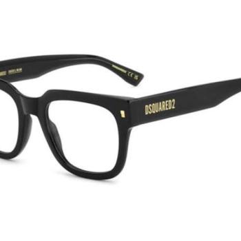 Dsquared2 D20181 807 ONE SIZE (53) Fekete Női Dioptriás szemüvegek kép