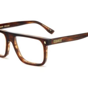 Dsquared2 D20182 EX4 ONE SIZE (55) Barna Női Dioptriás szemüvegek kép