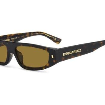 Dsquared2 D20184/G/S 086/70 ONE SIZE (60) Havana Férfi Napszemüvegek kép