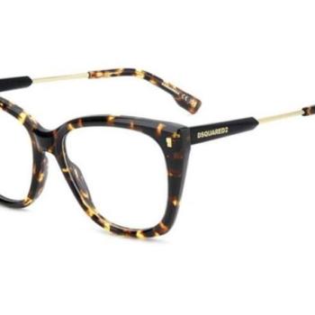 Dsquared2 D20187 086 ONE SIZE (55) Havana Férfi Dioptriás szemüvegek kép