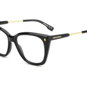 Dsquared2 D20187 807 ONE SIZE (55) Fekete Férfi Dioptriás szemüvegek kép