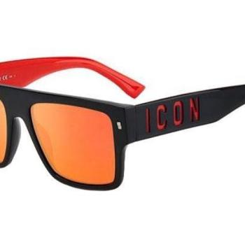 Dsquared2 ICON0003/S OIT/UZ ONE SIZE (56) Fekete Női Napszemüvegek kép