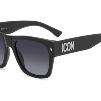 Dsquared2 ICON0004/S P5I/9O ONE SIZE (55) Fekete Női Napszemüvegek kép
