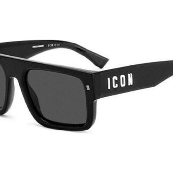 Dsquared2 ICON0008/S 807/IR ONE SIZE (54) Fekete Női Napszemüvegek kép