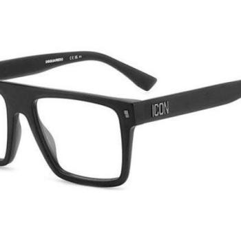 Dsquared2 ICON0012 003 ONE SIZE (54) Fekete Női Dioptriás szemüvegek kép
