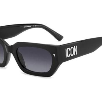 Dsquared2 ICON0017/S 807/9O ONE SIZE (53) Fekete Férfi Napszemüvegek kép