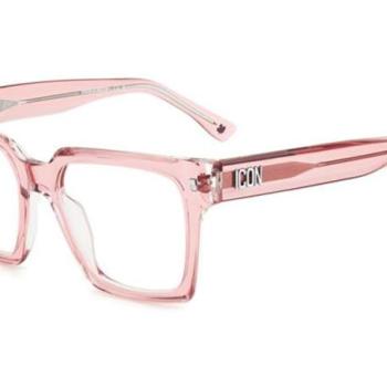 Dsquared2 ICON0019 8XO ONE SIZE (52) Rózsaszín Férfi Dioptriás szemüvegek kép